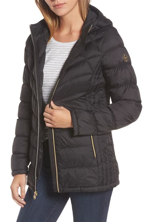 michael kors heavy down jacket|Michael Kors water resistant jacket.